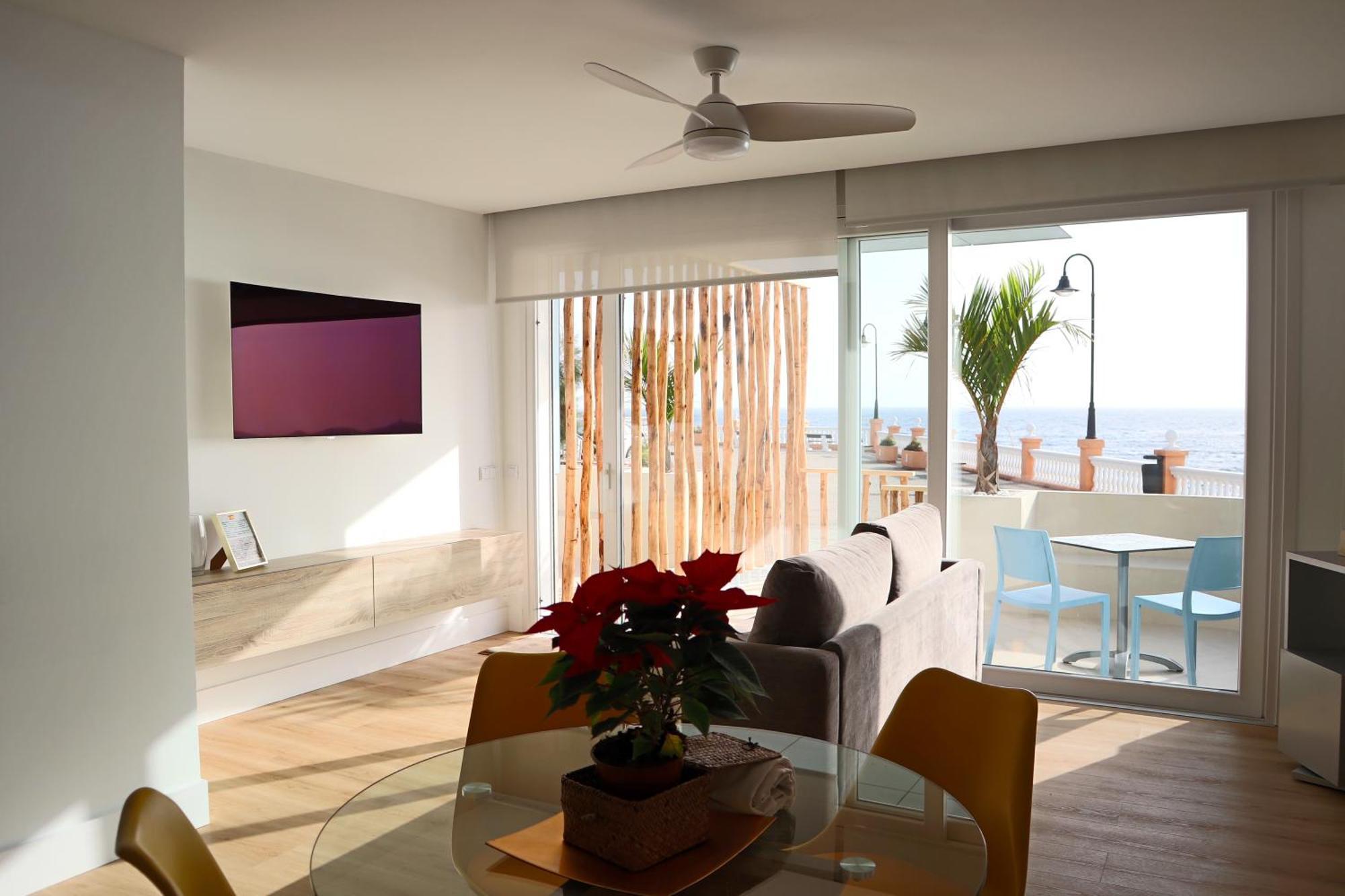Апартаменти Durmiendo Sobre El Mar, Vivienda La Baja Grande Тельде Екстер'єр фото